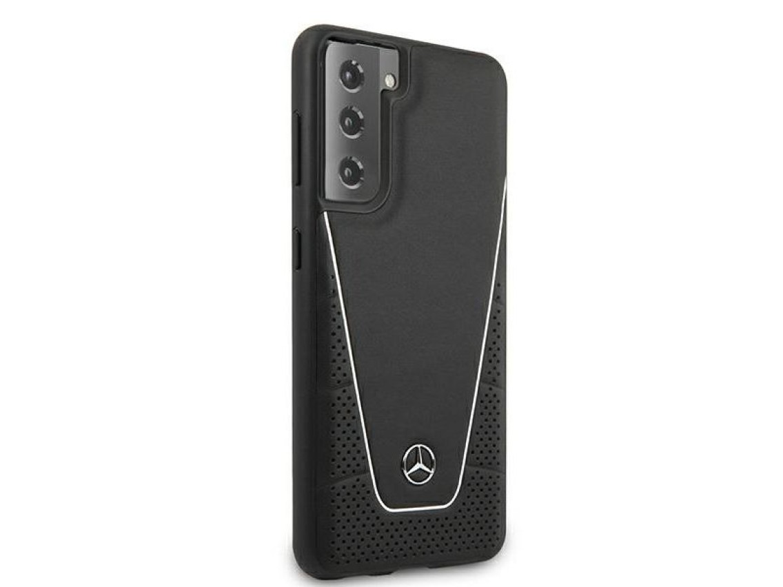 Funda Mercedes Dynamic Line para Samsung Galaxy S21+ - Negra