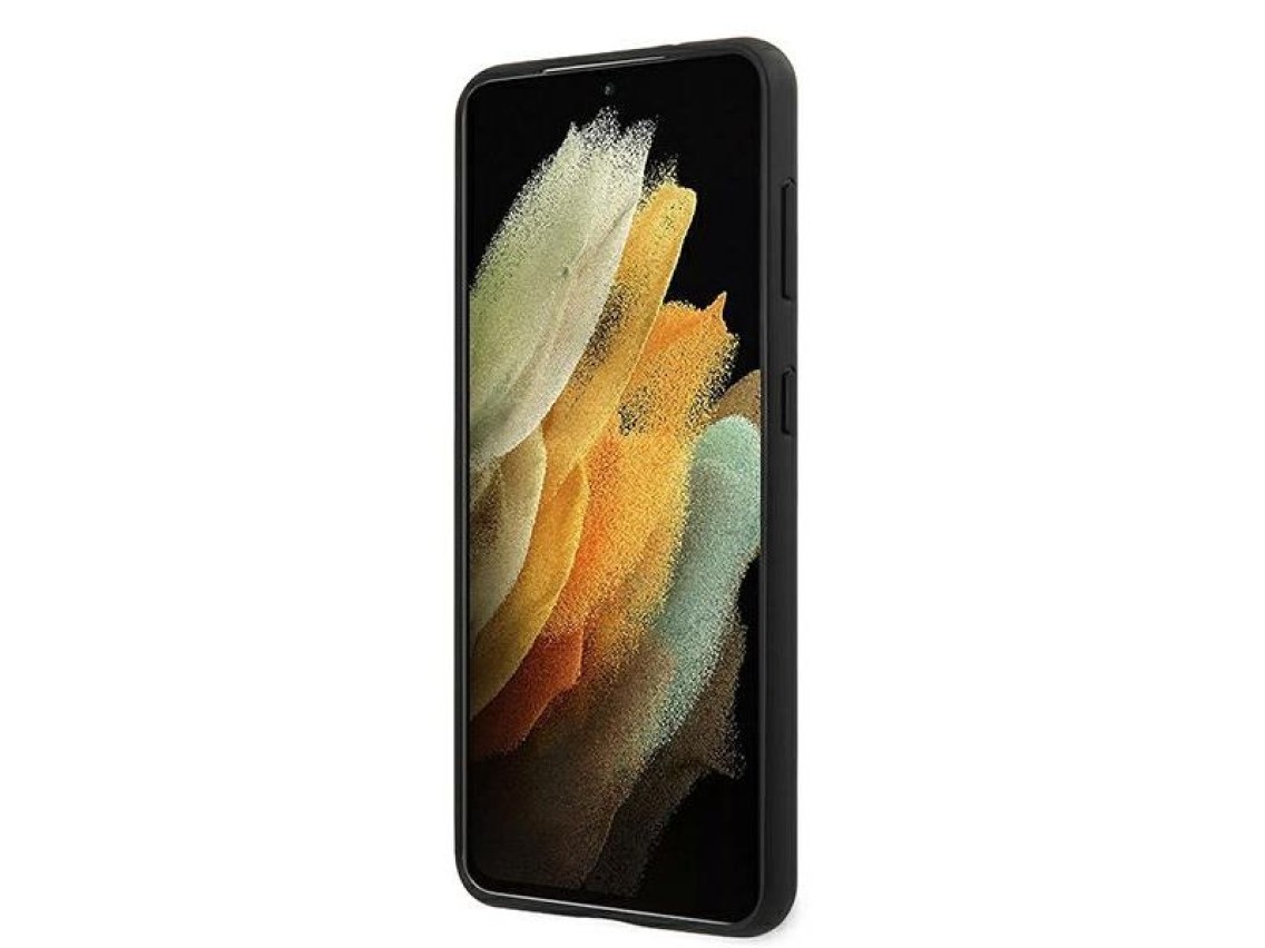 Funda Mercedes Dynamic Line para Samsung Galaxy S21+ - Negra