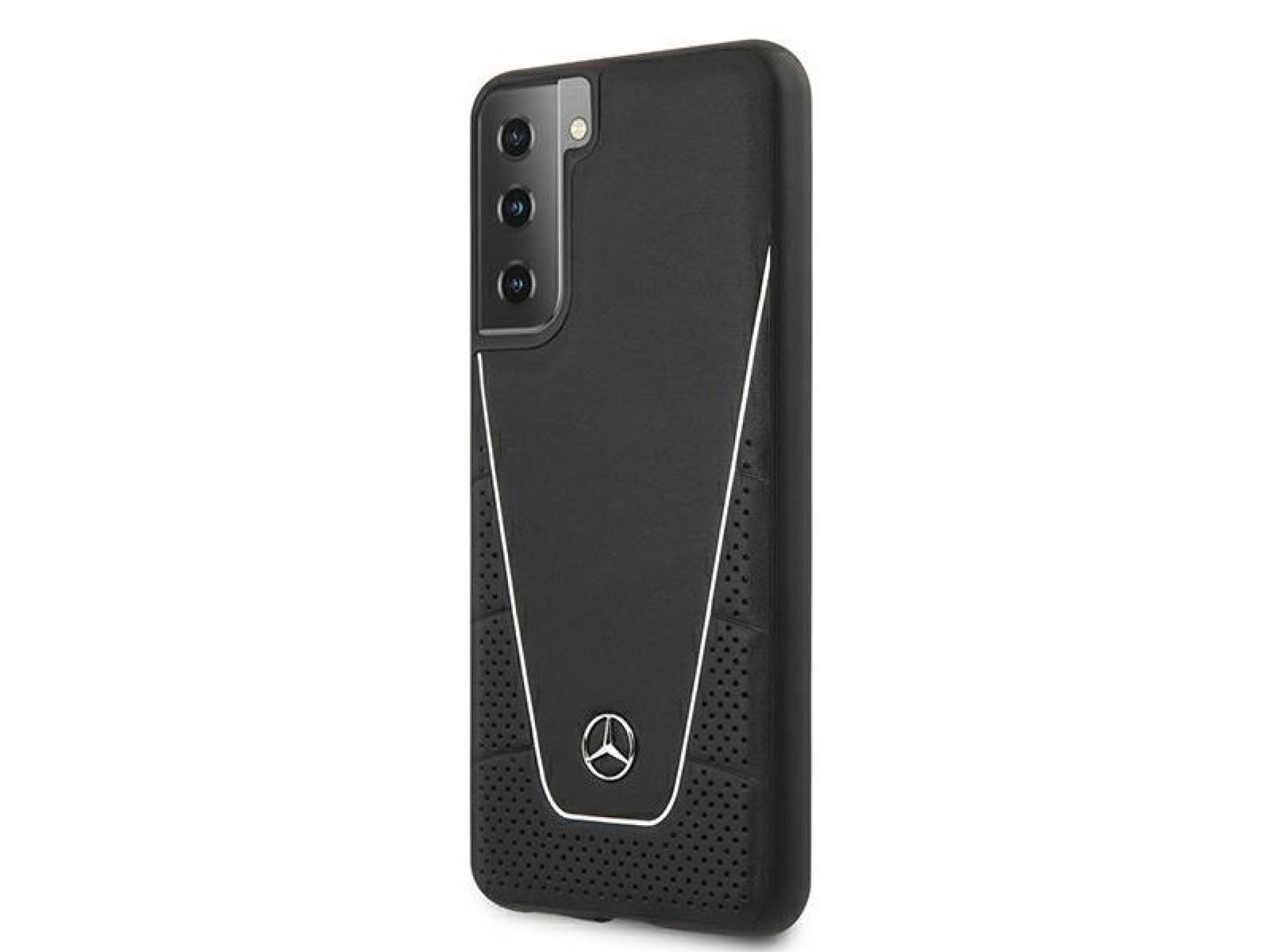 Capa Mercedes Dynamic Line para Samsung Galaxy S21+ - Preta
