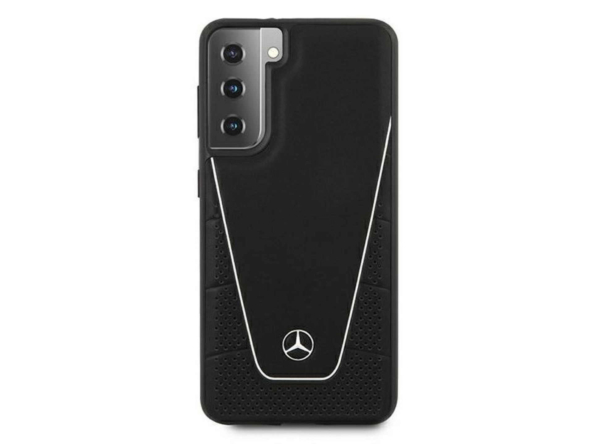 Capa Mercedes Dynamic Line para Samsung Galaxy S21+ - Preta