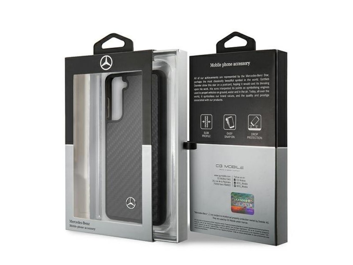 Mercedes Dynamic Line Case for Samsung Galaxy S21+ - Black