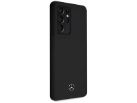 Capa de silicone Mercedes Line para Samsung Galaxy S21 Ultra - Preta Capa de silicone Mercedes Line para Samsung Galaxy S21 Ultra - Preta