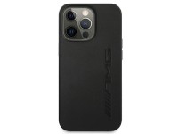 Funda de cuero AMG con estampado en caliente para iPhone 13 Pro / 13 de 6,1" - Negra Funda de cuero AMG con estampado en caliente para iPhone 13 Pro / 13 de 6,1" - Negra