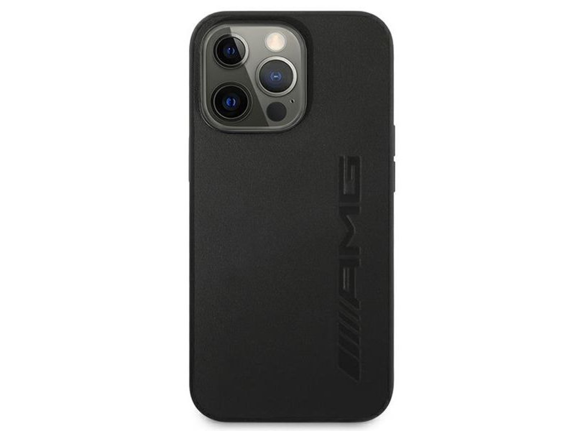 Funda de cuero AMG con estampado en caliente para iPhone 13 Pro / 13 de 6,1