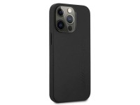 Funda de cuero AMG con estampado en caliente para iPhone 13 Pro / 13 de 6,1" - Negra Funda de cuero AMG con estampado en caliente para iPhone 13 Pro / 13 de 6,1" - Negra