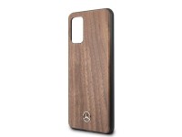 Capa Mercedes Wood Line Walnut para Samsung Galaxy S20+ - Marrom Capa Mercedes Wood Line Walnut para Samsung Galaxy S20+ - Marrom