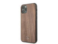 Capa Mercedes Wood Line Walnut para iPhone 11 Pro Max - Marrom Capa Mercedes Wood Line Walnut para iPhone 11 Pro Max - Marrom