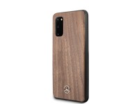 Funda Mercedes Wood Line color nogal para Samsung Galaxy S20 - Marrón Funda Mercedes Wood Line color nogal para Samsung Galaxy S20 - Marrón