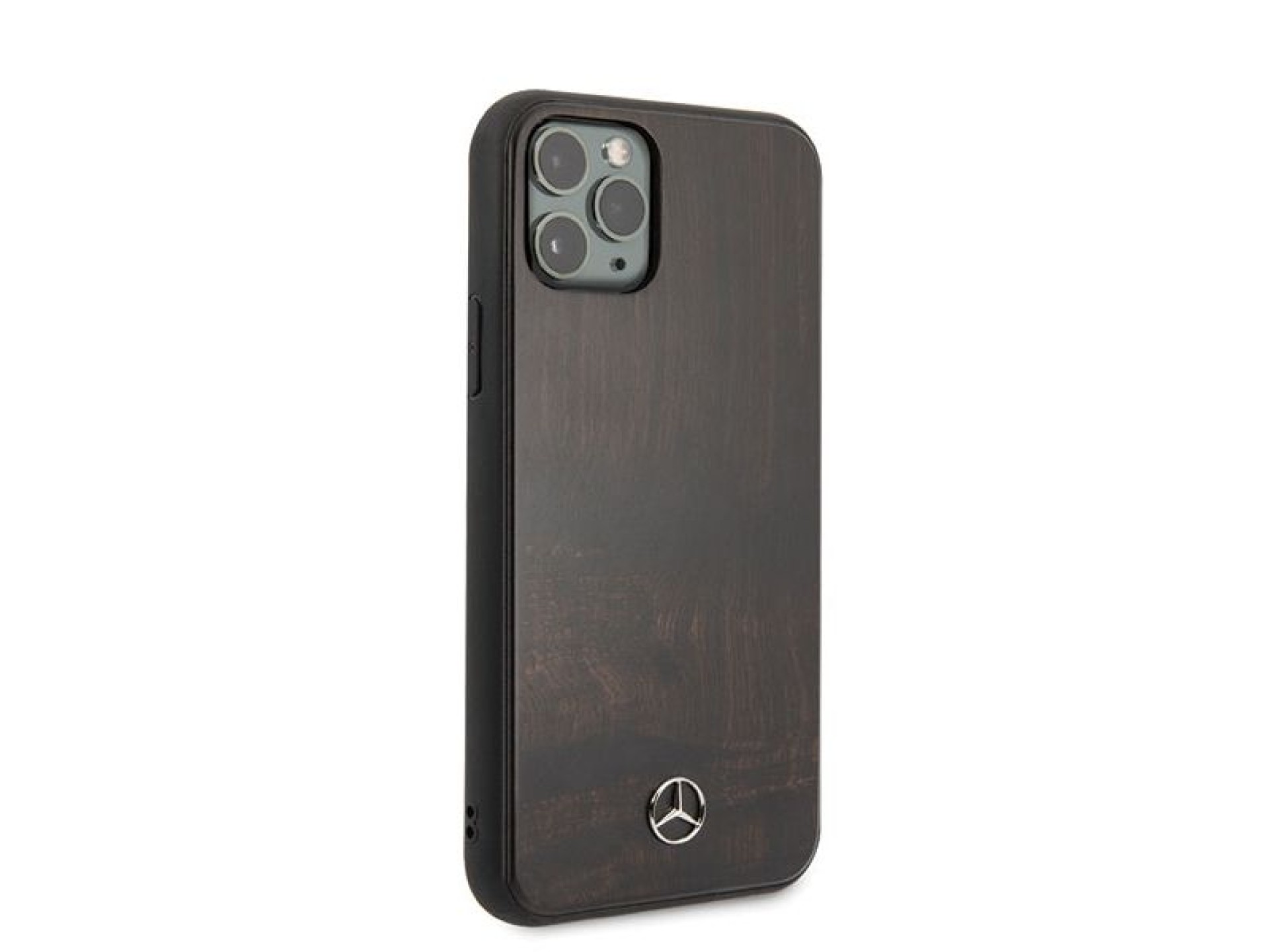 Funda Mercedes Wood Line de palisandro para iPhone 11 Pro Max - marrón