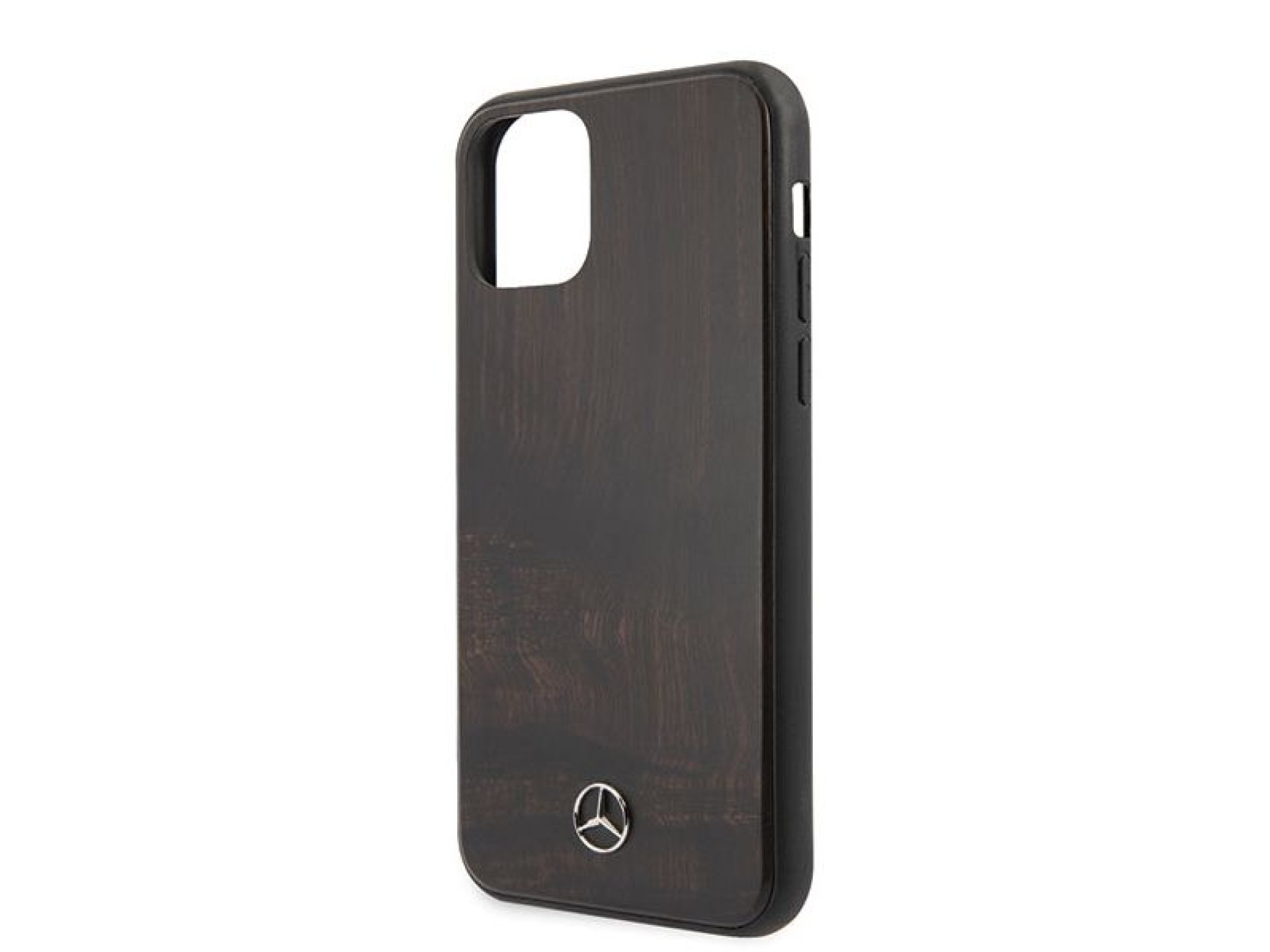 Funda Mercedes Wood Line de palisandro para iPhone 11 Pro Max - marrón