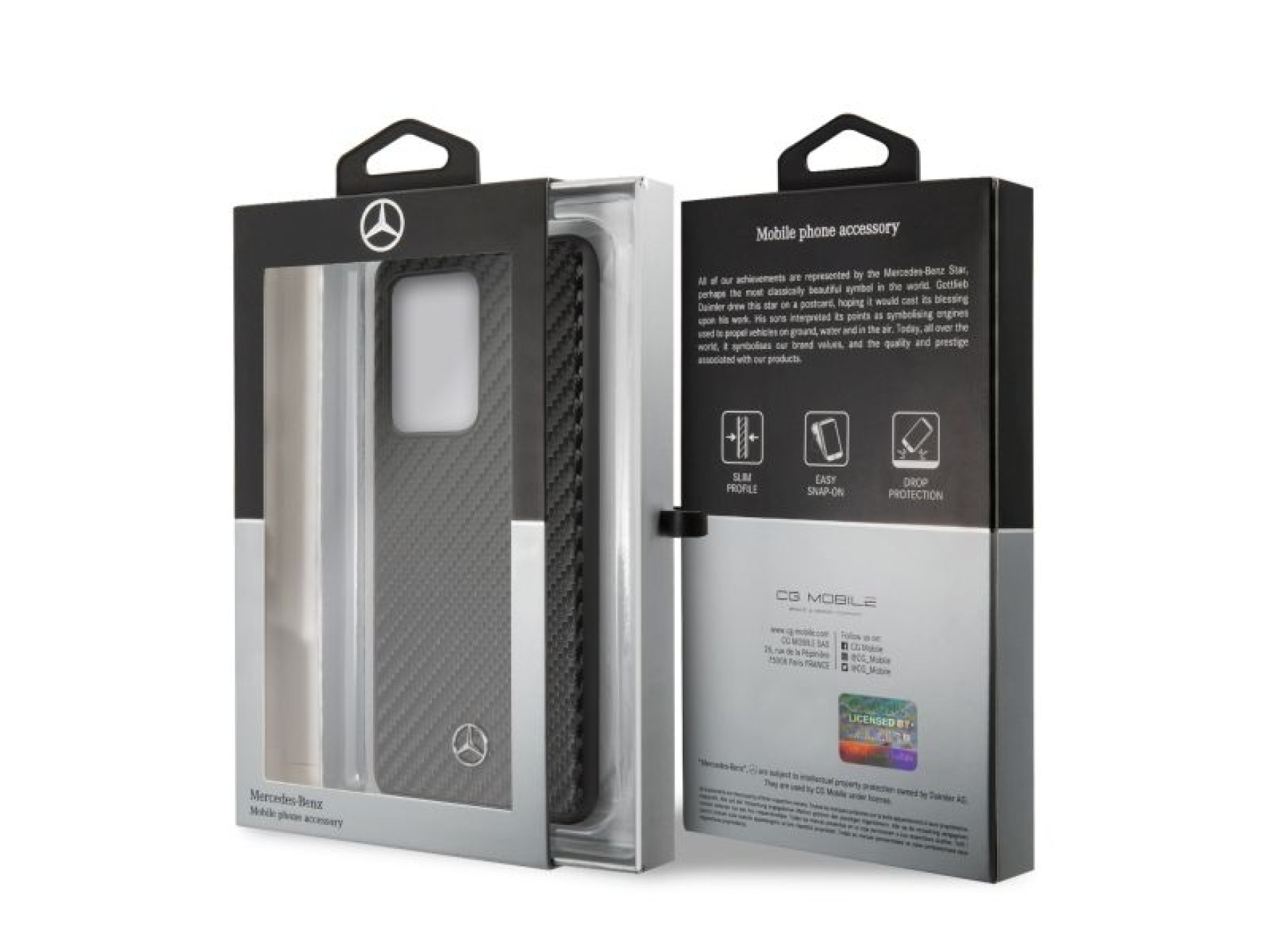 Capa Mercedes Dynamic para Samsung Galaxy S20 Ultra - preta