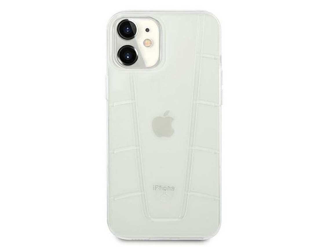 Funda Mercedes Line para iPhone 12 mini - Transparente