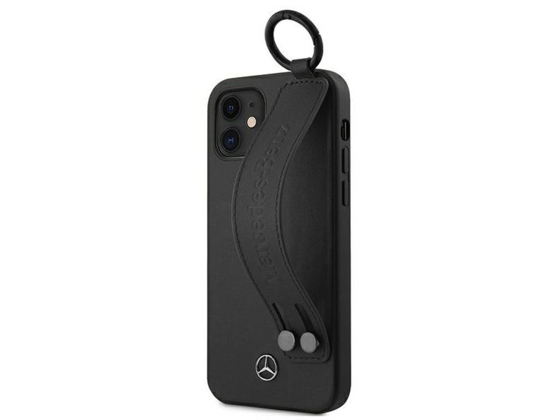 Mercedes Strap Line Case for iPhone 12 mini - Black