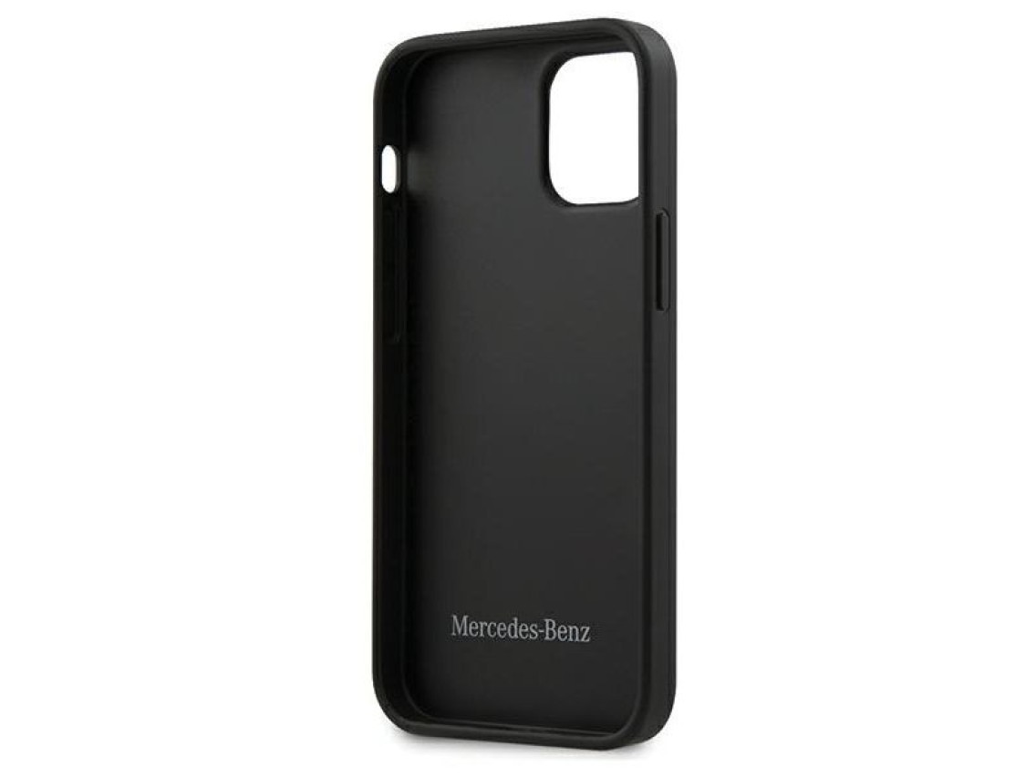 Capa Mercedes Wave Line para iPhone 12 mini - Preta