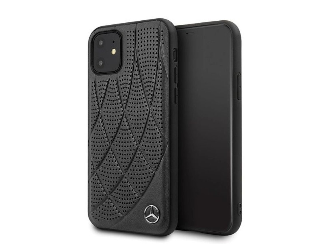 Capa Mercedes Bow Line para iPhone 12 mini - Preta