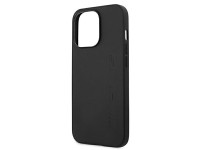 Funda de cuero AMG con estampado en caliente para iPhone 13 Pro / 13 de 6,1" - Negra Funda de cuero AMG con estampado en caliente para iPhone 13 Pro / 13 de 6,1" - Negra