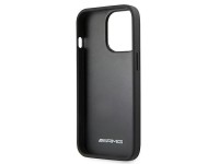 Funda de cuero AMG con estampado en caliente para iPhone 13 Pro / 13 de 6,1" - Negra Funda de cuero AMG con estampado en caliente para iPhone 13 Pro / 13 de 6,1" - Negra