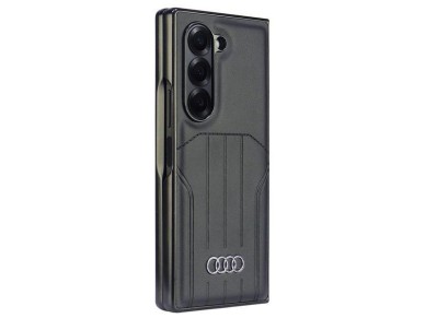 Funda Audi de piel sintética MagSafe para Samsung Galaxy Z Fold 6 - Negra Funda Audi de piel sintética MagSafe para Samsung Galaxy Z Fold 6 - Negra