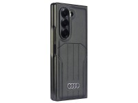 Capa MagSafe em couro sintético da Audi para Samsung Galaxy Z Fold 6 - Preta Capa MagSafe em couro sintético da Audi para Samsung Galaxy Z Fold 6 - Preta