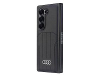 Capa MagSafe em couro sintético da Audi para Samsung Galaxy Z Fold 6 - Preta Capa MagSafe em couro sintético da Audi para Samsung Galaxy Z Fold 6 - Preta