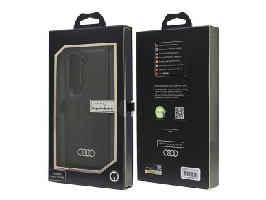 Audi Synthetic Leather MagSafe Case for Samsung Galaxy Z Fold 6 - Black