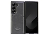 Capa MagSafe em couro sintético da Audi para Samsung Galaxy Z Fold 6 - Preta Capa MagSafe em couro sintético da Audi para Samsung Galaxy Z Fold 6 - Preta