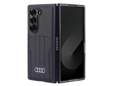 Funda Audi de piel sintética MagSafe para Samsung Galaxy Z Fold 6 - Negra Funda Audi de piel sintética MagSafe para Samsung Galaxy Z Fold 6 - Negra