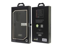 Capa MagSafe em couro sintético da Audi para Samsung Galaxy Z Fold 6 - Preta Capa MagSafe em couro sintético da Audi para Samsung Galaxy Z Fold 6 - Preta