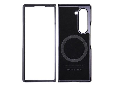 Audi Synthetic Leather MagSafe Case for Samsung Galaxy Z Fold 6 - Black