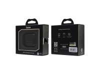 Funda de piel Audi con logo grande para AirPods 3 - Negra Funda de piel Audi con logo grande para AirPods 3 - Negra