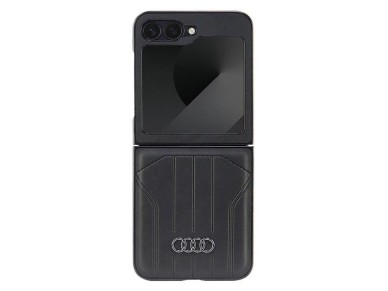 Funda Audi de piel sintética MagSafe para Samsung Galaxy Z Flip 6 - Negra Funda Audi de piel sintética MagSafe para Samsung Galaxy Z Flip 6 - Negra