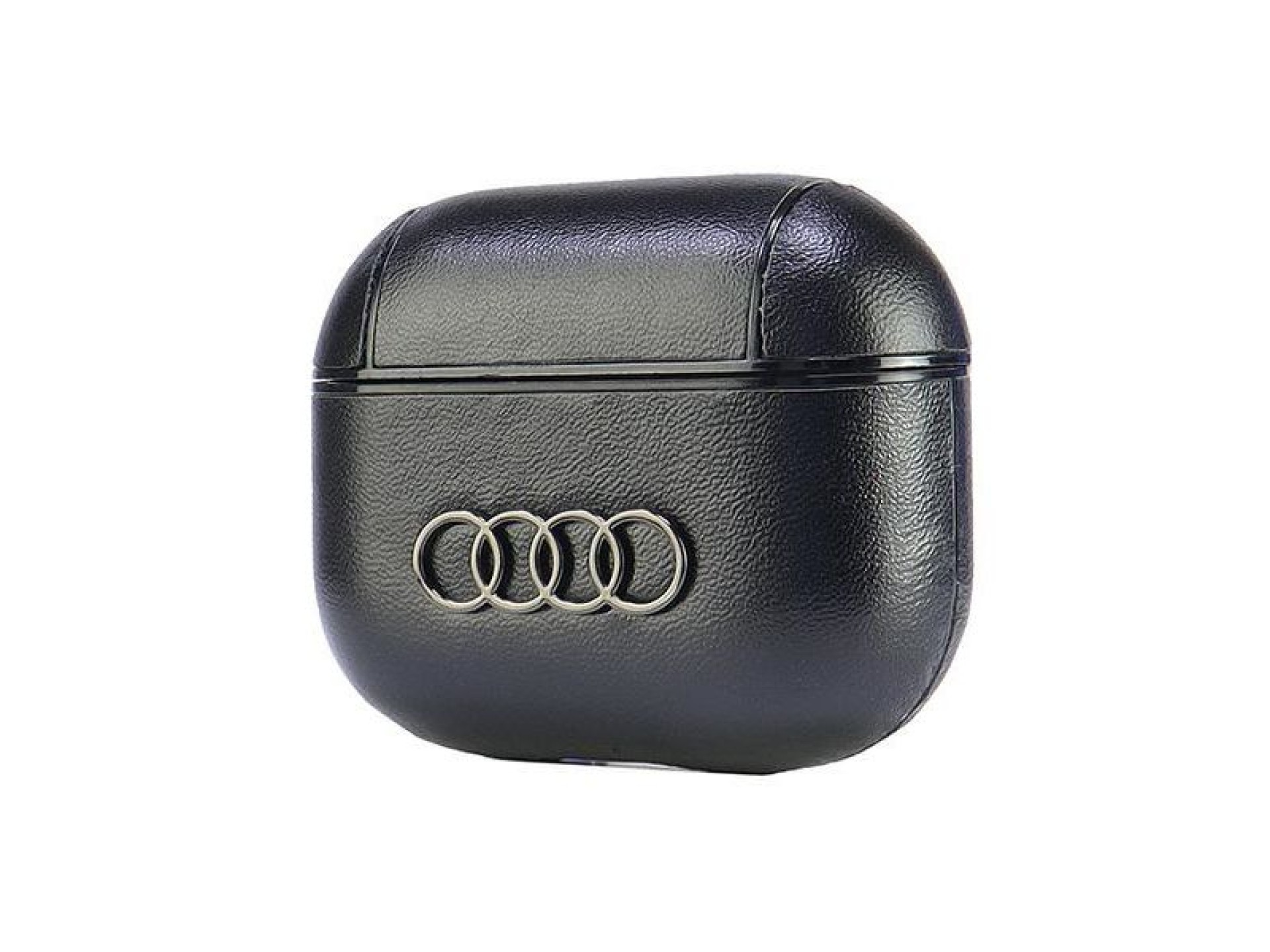 Audi Leather Big Logo Case for AirPods 3 - Black