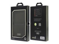 Funda Audi de piel sint�tica MagSafe para Samsung Galaxy Z Flip 6 - Negra
