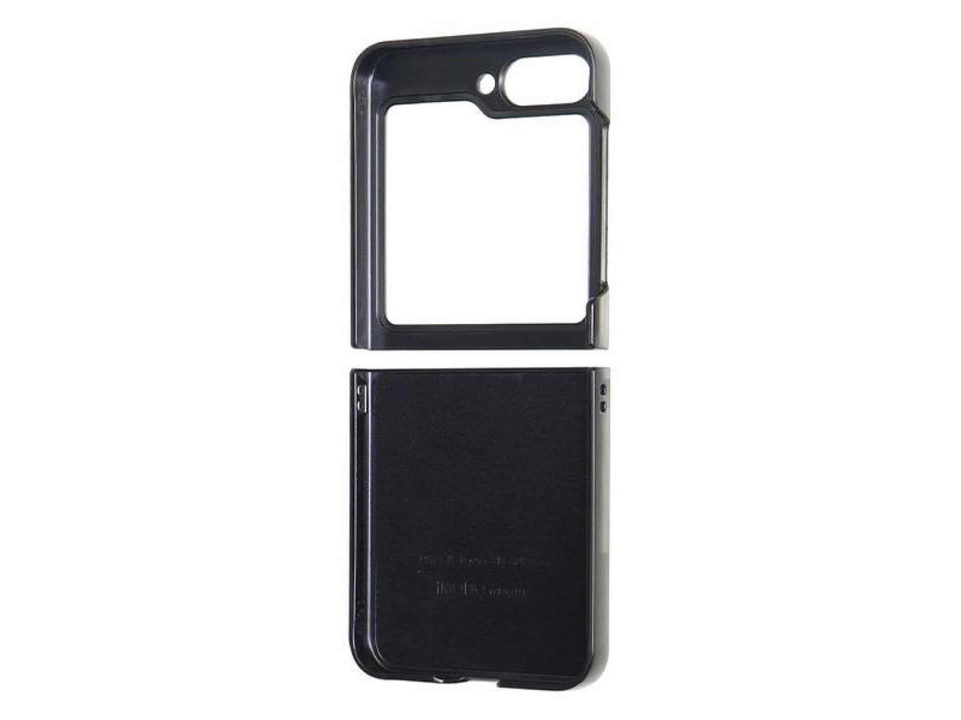 Capa MagSafe em couro sintético da Audi para Samsung Galaxy Z Flip 6 - Preta
