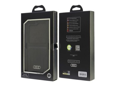 Funda Audi de piel sintética MagSafe para Samsung Galaxy Z Flip 6 - Negra Funda Audi de piel sintética MagSafe para Samsung Galaxy Z Flip 6 - Negra