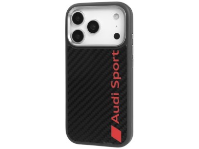 Audi R8 Carbon Fiber MagSafe Case for iPhone 17 Pro - Black Audi R8 Carbon Fiber MagSafe Case for iPhone 17 Pro - Black