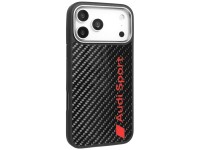 Capa MagSafe em fibra de carbono Audi R8 para iPhone 17 Pro Max - Preta Capa MagSafe em fibra de carbono Audi R8 para iPhone 17 Pro Max - Preta