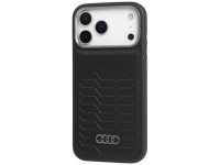 Funda Audi GT de piel sintética MagSafe para iPhone 17 Pro - negra Funda Audi GT de piel sintética MagSafe para iPhone 17 Pro - negra