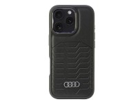Audi Synthetic Leather MagSafe iPhone 16 Pro 6.3" black/black hardcase AU-TPUPCMIP16P-GT/D3-BK Audi Synthetic Leather MagSafe iPhone 16 Pro 6.3" black/black hardcase AU-TPUPCMIP16P-GT/D3-BK