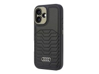 Funda rígida Audi de piel sintética MagSafe para iPhone 16 Plus de 6,7" negra/negra AU-TPUPCMIP16M-G Funda rígida Audi de piel sintética MagSafe para iPhone 16 Plus de 6,7" negra/negra AU-TPUPCMIP16M-G