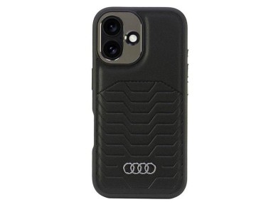 Audi Synthetic Leather MagSafe iPhone 16 Plus 6.7" black/black hardcase AU-TPUPCMIP16M-GT/D3-BK Audi Synthetic Leather MagSafe iPhone 16 Plus 6.7" black/black hardcase AU-TPUPCMIP16M-GT/D3-BK