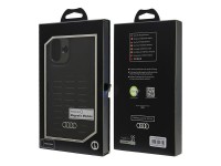 Audi Synthetic Leather MagSafe iPhone 16 Plus 6.7" black/black hardcase AU-TPUPCMIP16M-GT/D3-BK Audi Synthetic Leather MagSafe iPhone 16 Plus 6.7" black/black hardcase AU-TPUPCMIP16M-GT/D3-BK