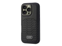 Audi Synthetic Leather MagSafe iPhone 16 Pro 6.3" black/black hardcase AU-TPUPCMIP16P-GT/D3-BK Audi Synthetic Leather MagSafe iPhone 16 Pro 6.3" black/black hardcase AU-TPUPCMIP16P-GT/D3-BK