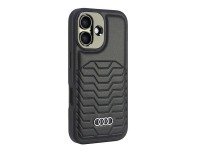 Funda rígida Audi de piel sintética MagSafe para iPhone 16 Plus de 6,7" negra/negra AU-TPUPCMIP16M-G Funda rígida Audi de piel sintética MagSafe para iPhone 16 Plus de 6,7" negra/negra AU-TPUPCMIP16M-G
