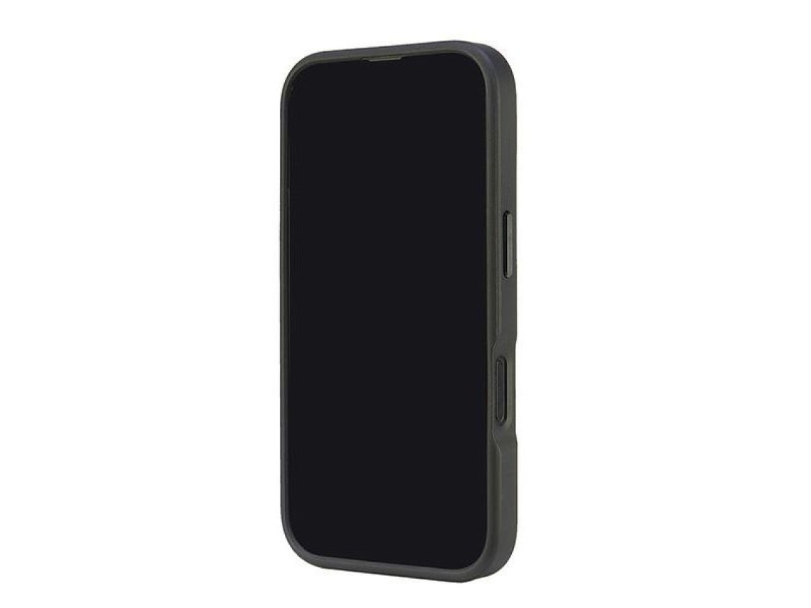 Funda rígida Audi de piel sintética MagSafe para iPhone 16 Plus de 6,7" negra/negra AU-TPUPCMIP16M-G
