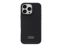 Audi Silicone Case iPhone 16 Pro Max 6.9" black/black hardcase AU-LSRIP16PM-Q3/D1-BK