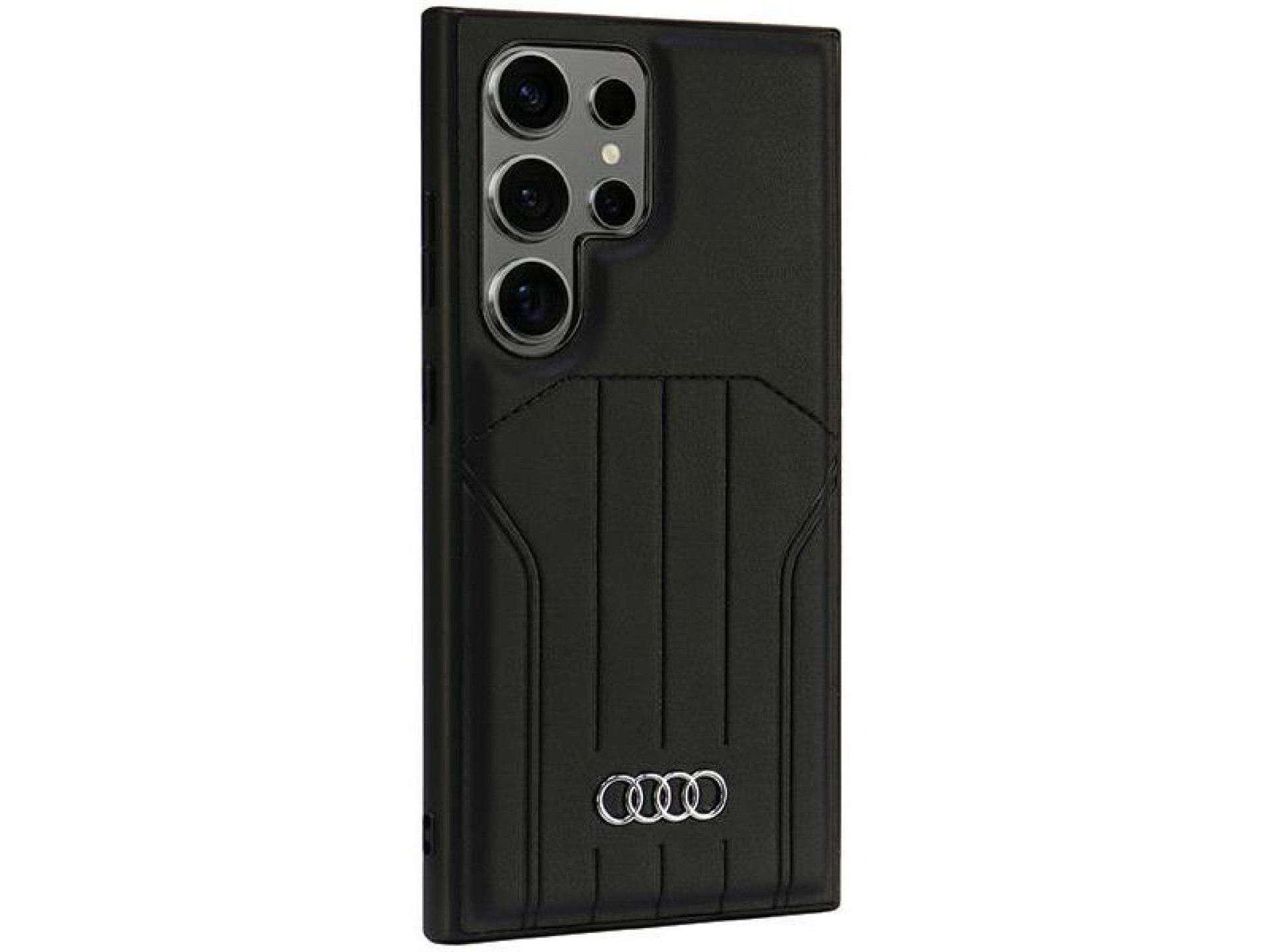 Audi Synthetic Leather MagSafe S24 Ultra S928 black/black hardcase AU-TPUPCMS24U-Q5/D1-BK