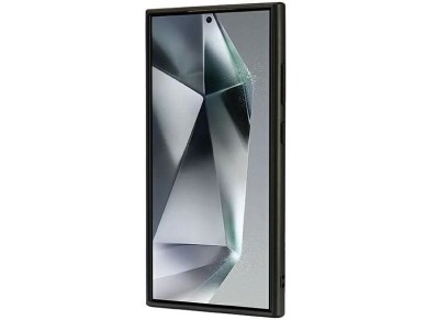 Capa r�gida Audi MagSafe S24 Ultra S928 em couro sint�tico preto/preto AU-TPUPCMS24U-Q5/D1-BK