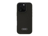 Funda de silicona Audi para iPhone 16 Pro de 6,3" negra/funda rígida negra AU-LSRIP16P-Q3/D1-BK Funda de silicona Audi para iPhone 16 Pro de 6,3" negra/funda rígida negra AU-LSRIP16P-Q3/D1-BK