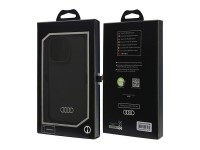 Funda de silicona Audi para iPhone 16 Pro de 6,3" negra/funda rígida negra AU-LSRIP16P-Q3/D1-BK Funda de silicona Audi para iPhone 16 Pro de 6,3" negra/funda rígida negra AU-LSRIP16P-Q3/D1-BK